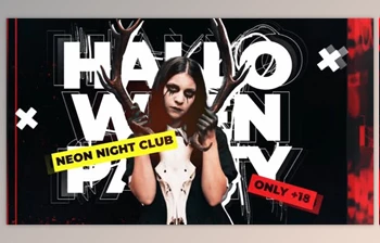 Download Halloween Party Promo (<span class='badge badge-warning'>Videohive</span> 34102932) - PR <span class='badge badge-warning'>Project</span>