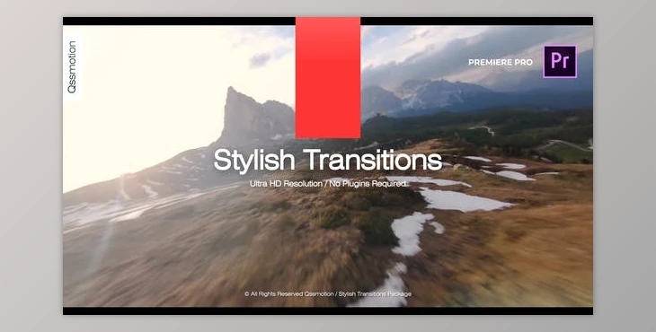 Download Stylish Transitions For Premiere Pro (Videohive 34093347) - PR Project