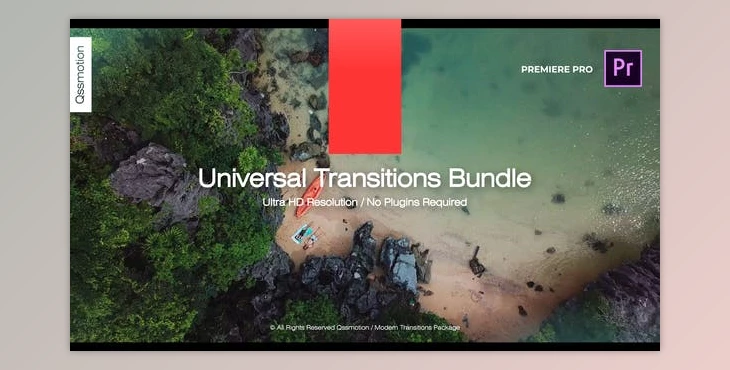 Download Universal Transitions Bundle For Premiere Pro (Videohive 34093102) - PR Project