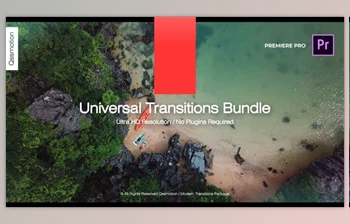 Download Universal Transitions <span class='badge badge-warning'>Bundle</span> For Premiere Pro (Videohive 34093102) - PR Project