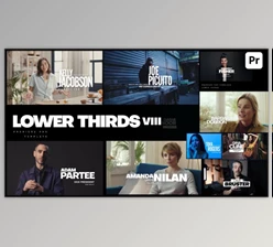 Download Lower Thirds VIII (Videohive 34099052)