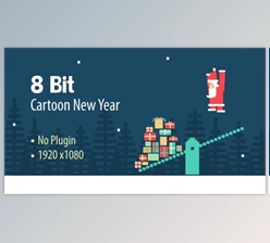 Download 8 Bit Cartoon New Year (Videohive 13733746) - AE Project
