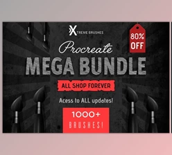 Download CreativeMarket-700+ Procreate MEGA BUNDLE 3305112 ( Fix Link On March 26 )