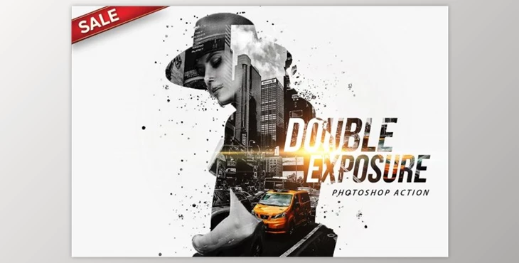 Download Double Exposure Photoshop Action (ATN, ABR, PDF)