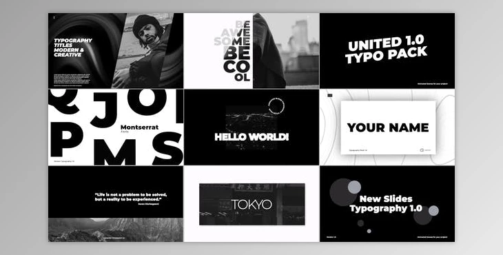 Download Typography Titles 1.0 | Premiere Pro (MOGRT) (Videohive 33936352)