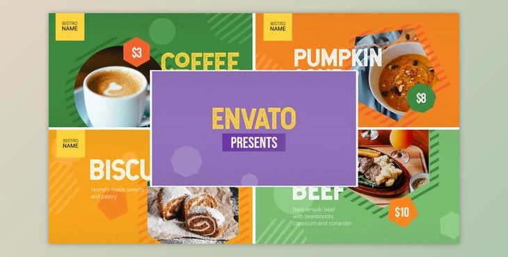 Download Food Menu || Premiere Pro MOGRT (Videohive 33930923) - PR Project