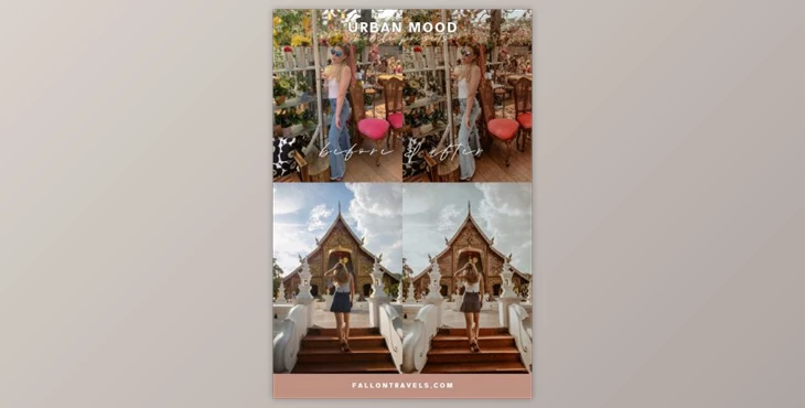 Download Urban Mood Mobile Lightroom Presets (DNG)