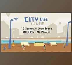 Download City Life Titles (Videohive 30067959) - AE Project