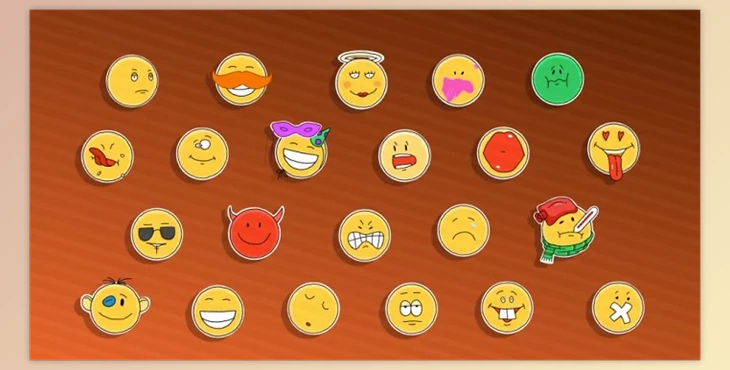 Download 22 Cartoon Emoji (Videohive 23017206) - AE Project