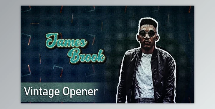 Download Vintage Opening Titles // Character Introducing Titles (Videohive 26230450) - AE Project