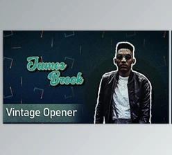 Download Vintage Opening Titles // Character Introducing Titles (Videohive 26230450) - AE Project