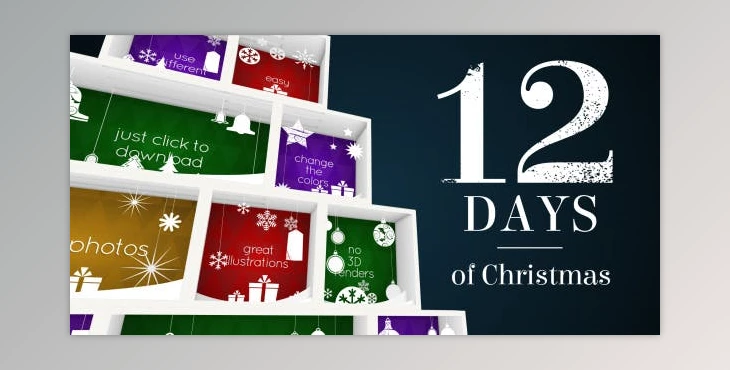 Download Twelve Days of Christmas (Videohive 9705173) - AE Project