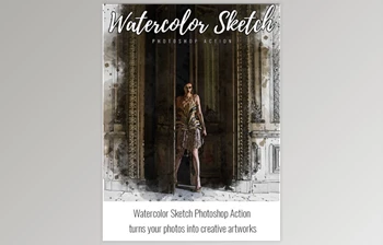 Download Watercolor Sketch Photoshop Action – GraphicRiver 33365580 (ABR, <span class='badge badge-warning'>PAT</span>, ATN)