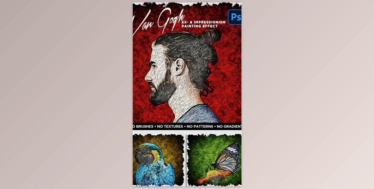 Download Van Gogh – Ex-/Impressionism Art Effect | Action Pack – GraphicRiver 33266468 (ATN)