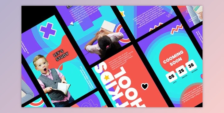 Download School Stories Instagram (Videohive 34287964) - AE Project
