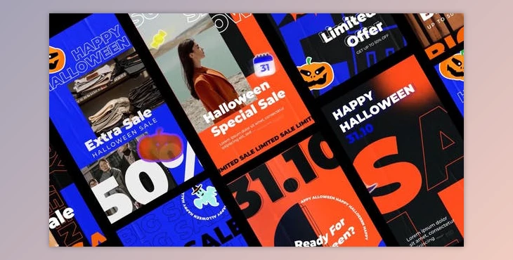Download Halloween Sale Product Stories (Videohive 34288593) - AE Project