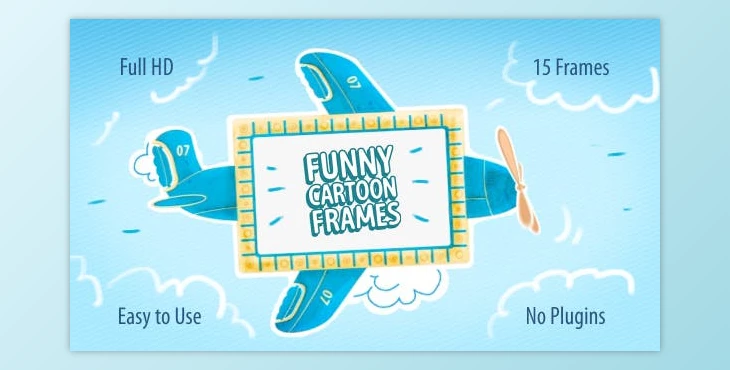 Download Funny Cartoon Frames (Videohive 19717247) - AE Project