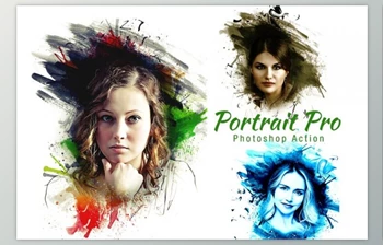 Download Portrait Pro Photoshop Action (ATN, ABR, <span class='badge badge-warning'>JPG</span>)