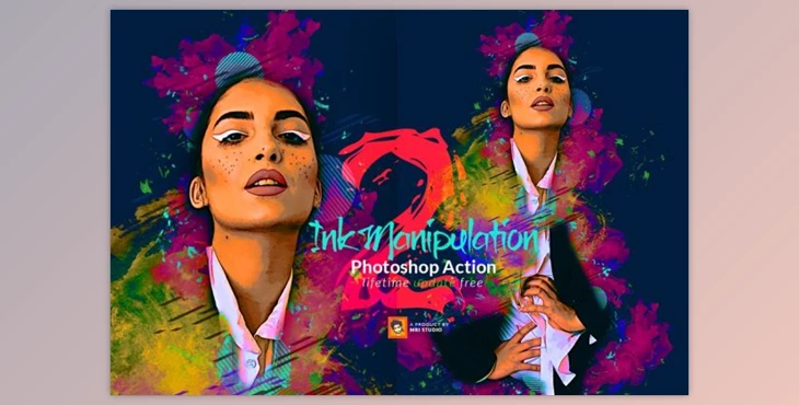 Download Ink Manipulation Photoshop Action 2
