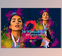 Download Ink Manipulation Photoshop Action 2
