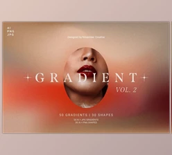Download 80 Vibrant Gradients & Shapes CreativeMarket-5931698 (PNG)