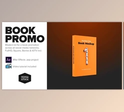 Download Book Social Media Promo Kit (Videohive 23519050) - AE Project