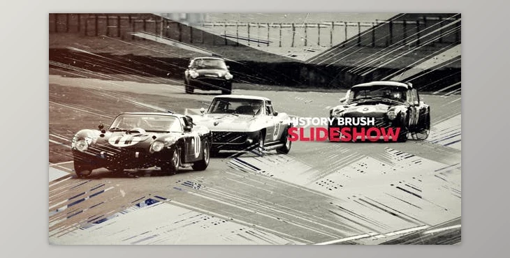 Download History Brush Slideshow (Videohive 21631774) - AE Project