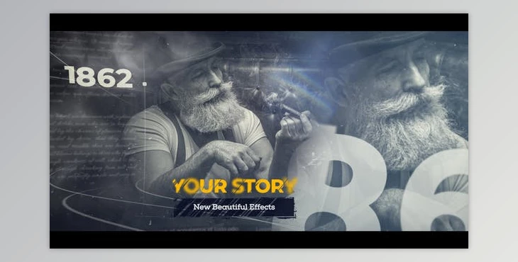 Download History Slideshow And Timeline (Videohive 33897931) - AE Project