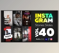Download Instagram Stories Slides Vol. 40 (Videohive 34301627) - AE Project