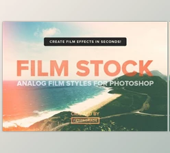 Download FilmStock Analog Photoshop Actions (ATN, ABR)