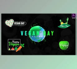 Download World Vegan Day Titles (Videohive 33909992)