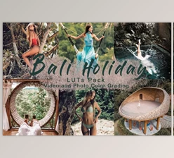 Download BALI HOLIDAY – LUTs Pack (cube)