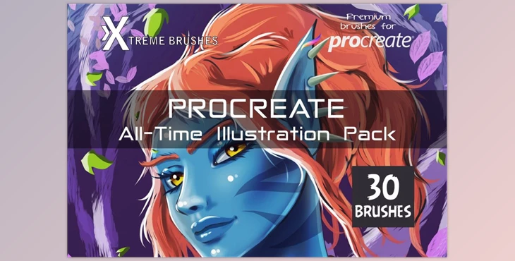 Download Procreate All-Time Illustration Pack CreativeMarket-4477180