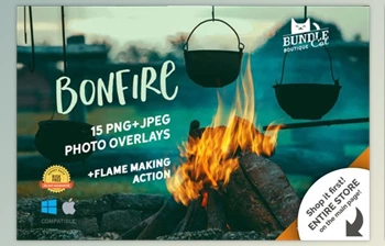Download +15 Bonfire Photo Overlays (<span class='badge badge-warning'>PNG</span>, JPEG)
