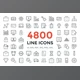Download 4800 Line Icons Pack CreativeMarket-2201182 (PNG, SVG, EPS, AI, PDF, CSH, JPG, PSD)