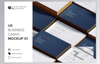 Download UK Business Cards Mockup 01 (<span class='badge badge-warning'>PNG</span>, <span class='badge badge-warning'>PDF</span>, PSD)