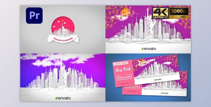 Download New York Opener | Mogrt (Videohive 33884227)
