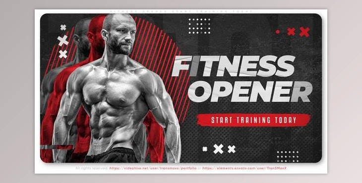 Download Fitness Opener. Start Training Today (Videohive 34126164) - AE Project