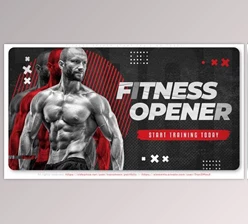 Download Fitness Opener. Start Training Today (Videohive 34126164) - AE Project