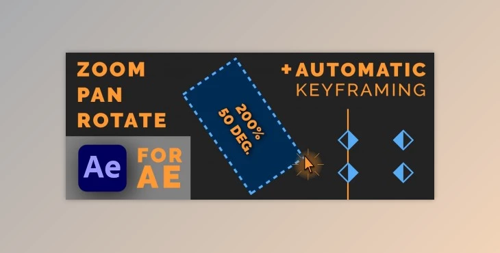 Download Aescripts – Drag Zoom Pro 1.0 for Adobe After Effects