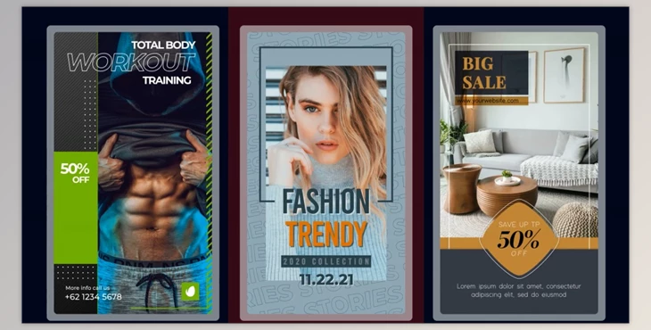 Download Trendy Instagram Stories Minimal Pack (Videohive 29590631) - AE Project