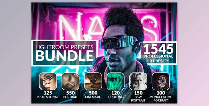 Download PRO Lightroom Presets Bundle CreativeMarket 2544334