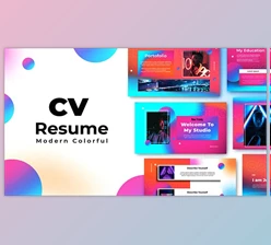 Download Colorful Gradient Slideshow (Videohive 34193835) - AE Project