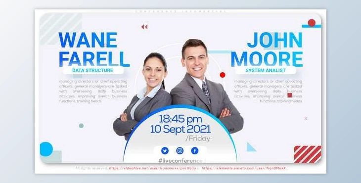Download Conference Infomercial (Videohive 34280036) - AE Project