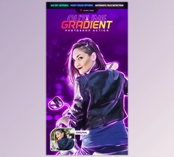 Download Outline & Gradient Photo Effect GraphicRiver-33720452 (ABR, PAT, ATN)