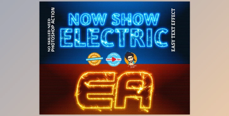 Download Creativemarket – ELECTRIC Photoshop Action 6425094 (PAT, ATN)