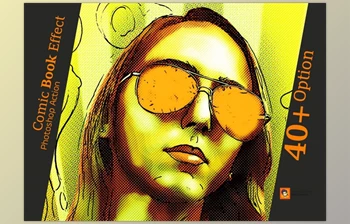 Download Comic Book Effect Photoshop Action CreativeMarket-3501813 (<span class='badge badge-warning'>PAT</span>, ATN)
