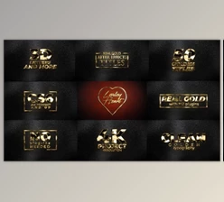 Download Real Gold Titles (Videohive 31630147) - AE Project