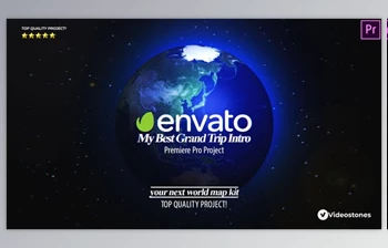 Download Best Grand Trip Intro | World Map <span class='badge badge-warning'>Kit</span> Premiere Pro (Videohive 34222064) - PR Project