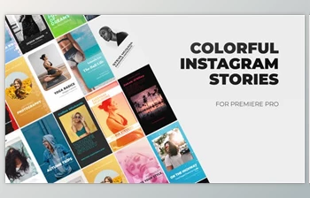 Download Colorful Instagram Stories for <span class='badge badge-warning'>Premiere</span> <span class='badge badge-warning'>Pro</span> (Videohive 33461239)